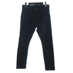 ジースターロウ G-Star RAW 3301 テーパード ジーンズ デニム パンツ ボタンフライ 黒 ブラック W29L32