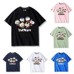 ハイキュー コスプレ ちい かわ Tシャツ 夏服 ハイキュー 半袖 日常服 男女兼用 夏祭り 花火大会 学院祭 変装 プレゼント お誕生日 お正月