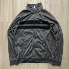 【海外規格L】古着　トラックジャケット　NIKE　00s　刺繍ロゴ