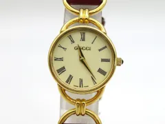 動作良好】GUCCI 6000.2.L クォーツ ホワイトダイヤル