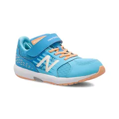 ニューバランス キッズ ジュニア ランニングシューズ 17-21.5cm NewBalance NB HanzoV v2 ハンゾー 子ども用 レーシングモデル 多機能 スニーカー 運動靴 ベルト マジックテープ 女の子 男の子 運動会 くつ/PXHANV-C3