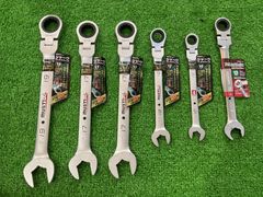 MUSTTOOL MWS-F10/F12/F17×2/F19 SK11MSFR-13Z ラチェットレンチ6本セット(X-127)