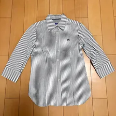 新品☆タグ付き【バーバリー　ブルーレーベル】チェック　ホースロゴ　金ボタン　40 BURBERRY BLUE LABEL - バーバリー ノバチェック ロゴ ホース
