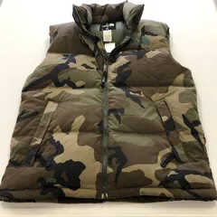 The North Face ザノースフェイス 迷彩 ダウンベスト XXL ノースフェイス ダウン ベスト 迷彩柄 XXLサイズ 中古美品 2025