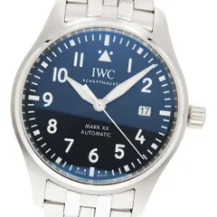 IWC マーク15 魚リューズ ステンレスベルト後期 革ベルト付き