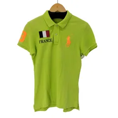 ラルフローレン RALPH LAUREN THE SKINNY POLO ビックポニー ポロシャツ FRANCE/フランス レディース import：M 