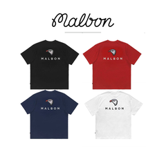 MALBON 夏 ゴルフウェア ユニセックス 半袖Tシャツ 軽くて ファッショナブル 多用途 通気性 男女兼用