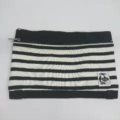 ◇ Θ chums チャムス シンプル ポーチ　サコッシュ ブラック系 レディース E  【1505290040433】