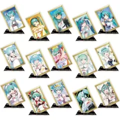【中古】アクリルスタンド・アクリルパネル 全15種セット 「初音ミク GTプロジェクト トレーディングアクリルスタンド」