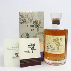 SUNTORY（サントリー）響 12年 意匠ボトル 花鳥風月 43％ 700ml