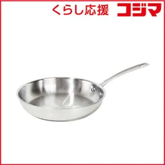 【 新品 未開封 】   マイヤージャパン フライパン 26cm IH ガス火対応 ステンレス ホワイトスチール コーティング無し PM-P26SSHK 未使用 送料無料