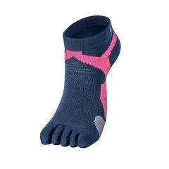【早田ひな選手愛用商品】phiten(ファイテン) 足王(ソッキング) 5本指 ネイビー/パウダーピンク 22-24cm 1