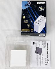 MemCatcher Pro 自動バックアップ機能付 GaN65W 高速充電器 SPTMCP-8177 2C1A PD3.0/QC4.0+対応 AES256暗号化バックアップ対応■