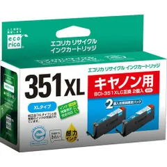 2024年最新】エコリカ リサイクルインクカートリッジ ECI-C351XL6P+BK