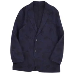 HERMES 《総刺繍デザイン》ランウェイ着 テーラード ジャケット E4215