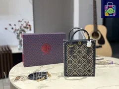【今日特価】Tory Burch Monogram Music Tote / トーリーバーチ モノグラム ミュージック トートバッグ