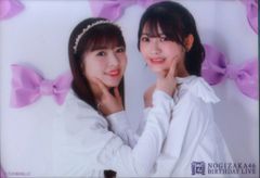 乃木坂46 2024年3月ランダム生写真 小川彩/奥田いろは 12周年記念 2shot ver. ③