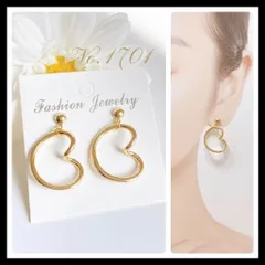 金具変更無料♡ ハンドメイドピアス　No.1701 maccoshop