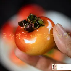 台湾製 柿型の置物 台湾の縁起物 柿＋橘＋豚＝開運臻寶ｼﾝﾎﾟｳ 諸事大吉 文と寓意 | 花筏