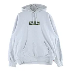 SUPREME (シュプリーム) 23AW Box Logo Hooded Sweatshirt カモフラ ボックス ロゴ プルオーバースウェットパーカー フーディー グレー