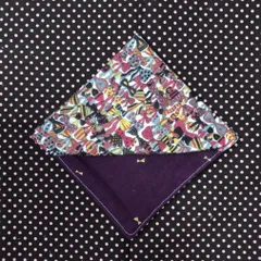 リバティダブルガーゼ  ハンカチ１枚(ジェニーズ　リボンズ)