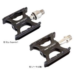 三ヶ島製作所 Compact One Side Ezy ブラック ペダル MKS ミカシマペタル 三ヶ島 両面 脱着 小型 軽量 ブロンプトン