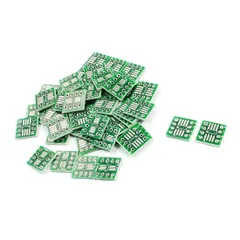 【数量限定】~ 0.65mm DIP8 SOP8 IC 2.54mm SMT 両サイド アダプタープレート 50枚 アダプターPCBボード uxcell