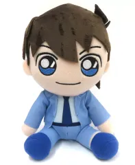 【中古】ぬいぐるみ 工藤新一 おすわりぬいぐるみ 「セガ ラッキーくじオンライン 名探偵コナンカフェ -ガーデンパーティー」 B賞-2