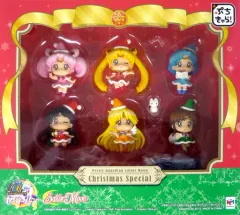 【中古】トレーディングフィギュア ぷちきゃら! 美少女戦士セーラームーン クリスマススペシャル(6体セット) メガトレショップ＆プレミアムバンダイ限定