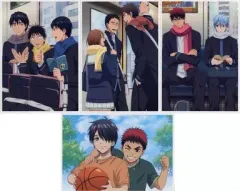 【中古】キャラカード(キャラクター) E.黒子＆火神/日向＆木吉＆相田/伊月＆水戸部＆小金井/火神＆氷室(幼少) キャラマイド 「一番くじ 黒子のバスケ ～陽泉＆Other schools～」 K賞