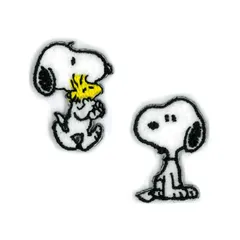 【特価セール】SN スヌーピー アイロン接着 2個入り ミニワッペン RIO-3004 KIYOHARA