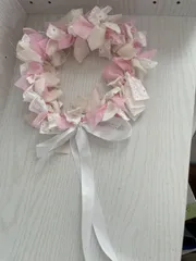 リボンクラウン　ベビークラウン　ハンドメイド