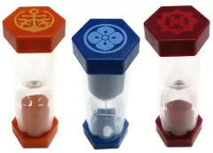 【中古】置き時計・壁掛け時計 全3種セット 3分砂時計 「みんなのくじ 刀剣乱舞-ONLINE- ～ぬーどるストッパーの陣 其ノ参～」 E賞