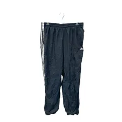 adidas トレーニングパンツ XLサイズ アディダス ブラック 古着卸 アメリカ仕入 2503-1107