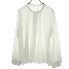 美品 B:MING ビーミング 長袖 ブラウス M ホワイト系 レディース 古着