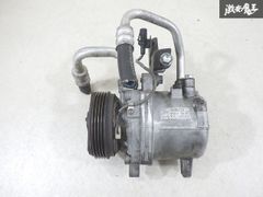 【実働外し! ストア出品！】  スズキ 純正 HE21S ラパン 2008年 走行約8.4万km A/C エアコン コンプレッサー 95201-58J01 即納 棚K-4