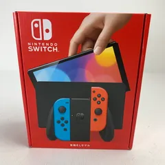 中古美品】 未使用品 Nintendo Switch(有機ELモデル) Joy-Con(L