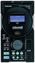 TASCAM mixwell CDプレーヤー 2台セット TASCAM（タスカム）から豊富な録音機能、再生機能を備えた業務用
