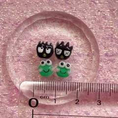 まとめ売り、バラ不可、バツ丸、けろけろけろっぴ、3Dネイルパーツ