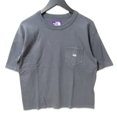 THE NORTH FACE PURPLE LABEL ノースフェイス パープルレーベル 半袖Tシャツ NT3366N 7oz Pocket Tee レディース グレー WS 27111039