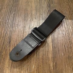 ギター ベース ストラップ 黒色 長さ調整可能 -c708