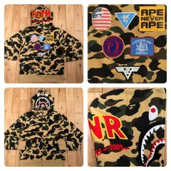 BAPE camo シャークパーカー shark 迷彩 000000007448