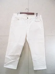 【タグ付き】【未使用品】【美品】UNIQLO ユニクロ ウルトラストレッチスキニーフィットカラージーンズ 無地 オフホワイト XLサイズ 321-453881