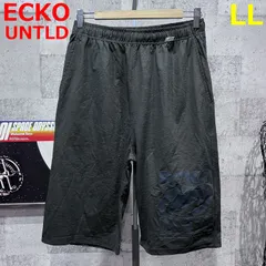 美品 ecko unltd 薄手 ストレッチ ハーフパンツ LL ECM2302S ショーツ エコーアンリミテッド