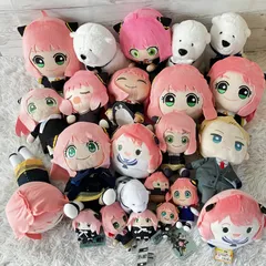 SPY×FAMILY  スパイファミリー  ぬいぐるみ  まとめ売り  アーニャ  ロイド  マスコット ポーチ 未開封あり  24点セット  2400