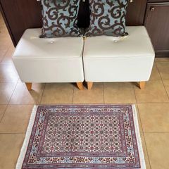 ギャッベ ペルシャ 手織り 玄関マット サイズ 62×94㎝ - メルカリ