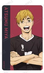 【中古】キャラカード 宮侑 「ハイキュー!! トレーディングプラスチックビジュアルカード」