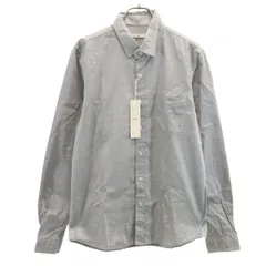 未使用 HARE ハレ 日本製 長袖 コットンシャツ S グレー系 タグ付き メンズ 古着