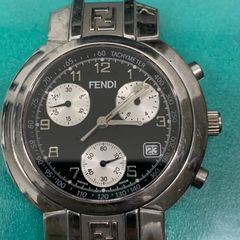 FENDI フェンディ 4500G クロノグラフ 腕時計 ブラック - メルカリ