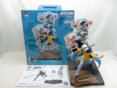 破損あり 一番くじ C賞 トラファルガー・ロー 大海賊百景 フィギュア ワンピース WT100記念 尾田栄一郎描き下ろし 大海賊百景